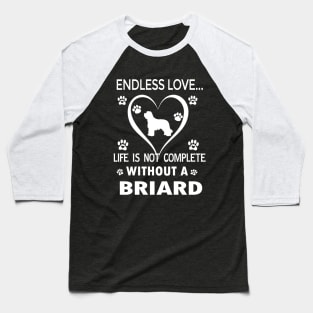 Briard Lovers Baseball T-Shirt